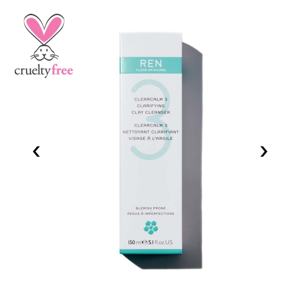 Ren Skincare Clearcalm 3 Clarifying Clay Cleanser